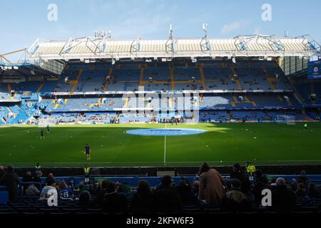 London, Großbritannien. 20.. November 2022. London, 20. 2022. November: Stamford Bridge während des Barclays FA Womens Super League-Spiels zwischen Chelsea und Tottenham Hotspur in der Stamford Bridge, London, England. (Pedro Soares/SPP) Quelle: SPP Sport Press Foto. /Alamy Live News Stockfoto