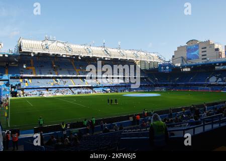 London, Großbritannien. 20.. November 2022. London, 20. 2022. November: Stamford Bridge während des Barclays FA Womens Super League-Spiels zwischen Chelsea und Tottenham Hotspur in der Stamford Bridge, London, England. (Pedro Soares/SPP) Quelle: SPP Sport Press Foto. /Alamy Live News Stockfoto