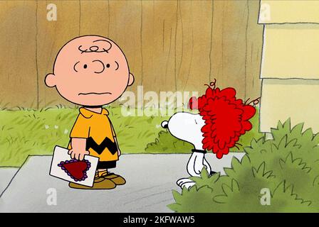 CHARLIE Brown, Snoopy, Charlie Brown VALENTINE, 2002 Stockfoto