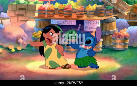 LILO, STITCH, Lilo und Stitch, 2002 Stockfoto