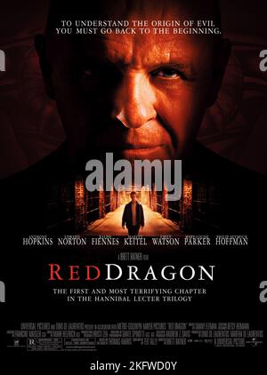 ANTHONY HOPKINS, Edward Norton, RED DRAGON, 2002 Stockfoto