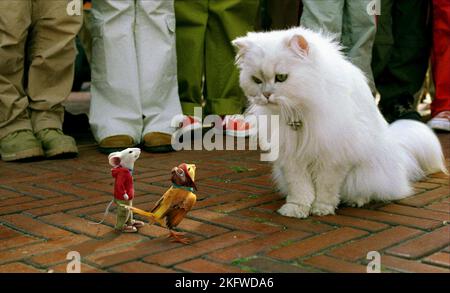 STUART, Margalo und Snowbell, Stuart Little 2, 2002 Stockfoto