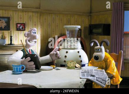 WALLACE, AUTOCHEF, GROMIT, Wallace und Gromit'S Cracking Contraptions, 2002 Stockfoto
