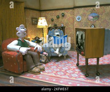 WALLACE, GROMIT, Wallace und Gromit'S Cracking Contraptions, 2002 Stockfoto