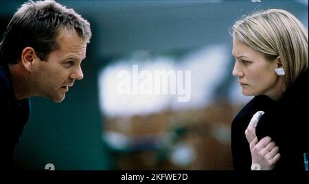 KIEFER SUTHERLAND, Sarah Wynter, 24: Staffel 2, 2002 Stockfoto