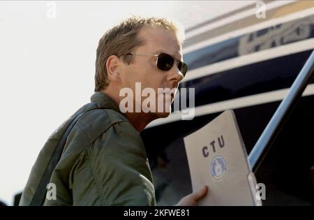 KIEFER SUTHERLAND, 24: Staffel 2, 2002 Stockfoto