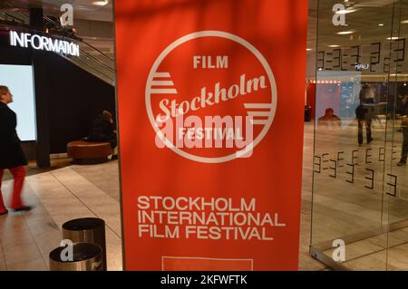 Stockholm, Schweden - November 2022 - Stockholm International Film Festival in Kulturhuset. (Foto von Markku Rainer Peltonen) Stockfoto