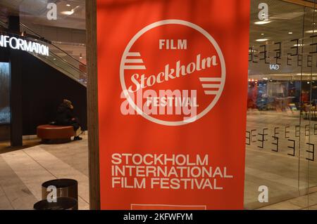 Stockholm, Schweden - November 2022 - Stockholm International Film Festival in Kulturhuset. (Foto von Markku Rainer Peltonen) Stockfoto