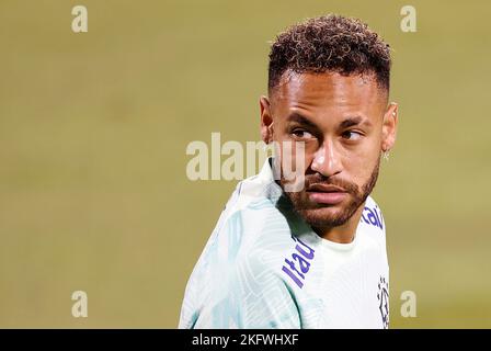 Doha, Catar. 20.. November 2022. Foto während des Trainings der brasilianischen Nationalmannschaft zur FIFA Fußball-Weltmeisterschaft Katar 2022 in Doha, Katar. Kredit: Rodolfo Buhrer/La Imagem/FotoArena/Alamy Live Nachrichten Stockfoto