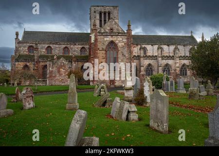 St. Mary's Parish Church, Haddington, East Lothian, Schottland Stockfoto