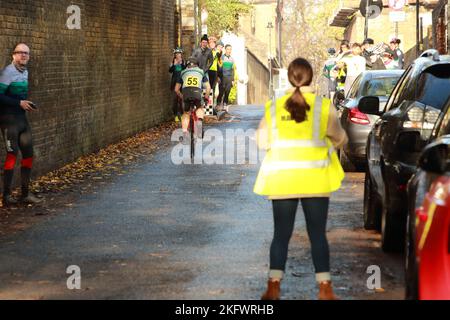 Islington CC 2022 Bergsteigen Stockfoto