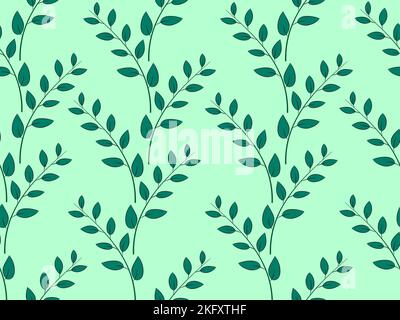 Ein Vektordesign mit einer nahtlosen Muster-Hintergrundvorlage Stock Vektor