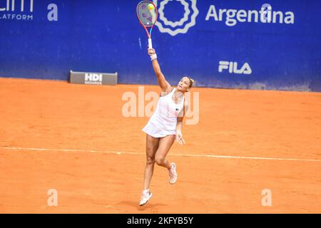Panna Udvardy (Meisterin, Ungarn). Argentinien Open WTA 2022. Endgültig. Stockfoto