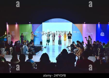 Leon, Mexiko. 19. NOVEMBER 2022: BJXMODA-Abschlusszeremonie. Credits: JVMODEL / Alamy Live News Stockfoto