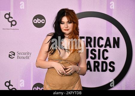 GAYLE nimmt am 20. November 2022 an den American Music Awards 2022 im Microsoft Theater in Los Angeles, Kalifornien, Teil. Foto: Casey Flanigan/imageSPACE/MediaPunch Stockfoto