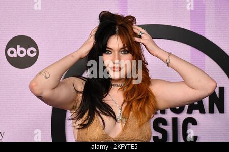 GAYLE nimmt am 20. November 2022 an den American Music Awards 2022 im Microsoft Theater in Los Angeles, Kalifornien, Teil. Foto: Casey Flanigan/imageSPACE/MediaPunch Stockfoto
