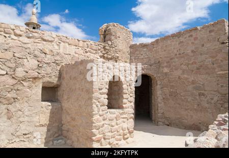 Im Inneren 16. Jahrhundert Aqaba Fort Aqaba Jordanien 1 Stockfoto