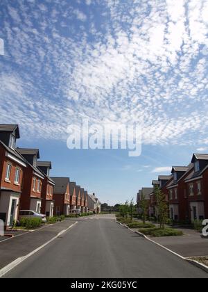 New Taylor Wimpey Development, Kestrel Park, in Bursledon, Hampshire, Großbritannien Stockfoto