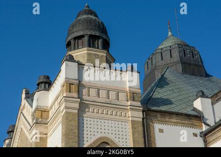 Die Nitra-Synagoge. Historisches Gebäude als Zentrum für kulturelle Aktivitäten genutzt. Nitra. Slowakei. Stockfoto