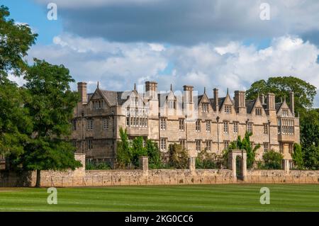 Merton College, gegründet 1264 AD, Oxford University, England Stockfoto