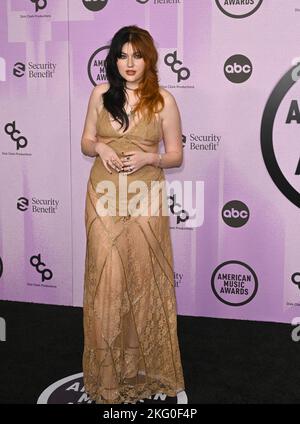 Los Angeles, USA. 20.. November 2022. Gayle bei den American Music Awards 2022 im Microsoft Theater. Bildquelle: Paul Smith/Alamy Live News Stockfoto
