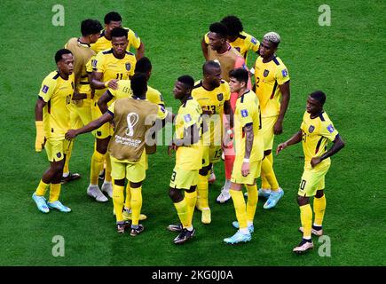 Katar. 20.. November 2022. Ecuador's.während der FIFA World Cup Group Ein Spiel im Al Bayt Stadium, Al Khor. Katar, Sonntag, 20. November 2022. Foto von Christian Liewig/ABACAPRESS.COM Quelle: Abaca Press/Alamy Live News Stockfoto