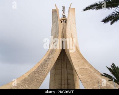 Das Märtyrerdenkmal (Maquam El Chahid) Stockfoto