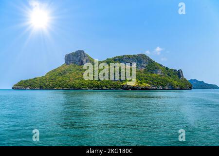 Koh Wua Talah, Mu Ko Ang Thong National Park, Golf von Thailand, Siam, Stockfoto