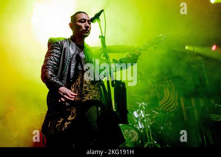 Mailand, Italien. 13.. November 2022. Das Hu Live-Konzert im Alcatraz in Mailand Italien November, 13 2022 - Black Thunder Tour (Foto: Andrea Ripamonti/NurPhoto) Quelle: NurPhoto/Alamy Live News Stockfoto