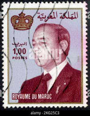 ROYAUME DU MAROC. POSTES. 1982. 1,00 Stockfoto