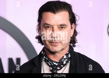LOS ANGELES, KALIFORNIEN, USA - 20. NOVEMBER: Gavin Rossdale kommt bei den American Music Awards 2022 (50. Annual American Music Awards) an, die im Microsoft Theater in L.A. stattfinden Live am 20. November 2022 in Los Angeles, California, USA. (Foto von Xavier Collin/Image Press Agency) Stockfoto