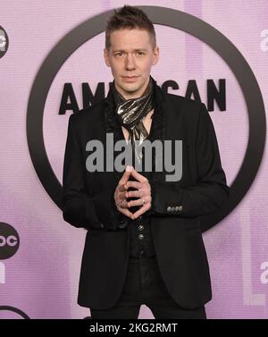 Los Angeles, USA. 20.. November 2022. Tobias Forge of Ghost kommt bei den American Music Awards 2022 an, die am Sonntag, dem 20. November 2022, im Microsoft Theater in Los Angeles, CA, verliehen wurden. (Foto: Sthanlee B. Mirador/Sipa USA) Quelle: SIPA USA/Alamy Live News Stockfoto