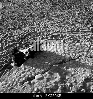 Mar del Plata Beach, Argentinien, ca. 1962 Stockfoto