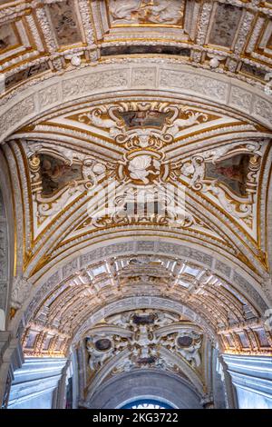 Goldene Treppe des Palazzo Ducale in Venedig Stockfoto