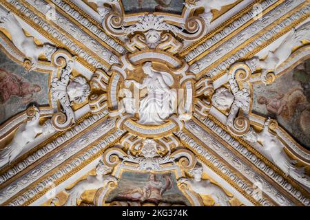 Goldene Treppe des Palazzo Ducale in Venedig Stockfoto