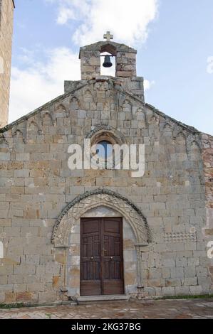 2021. november 30 - Europa; Italien, Sardinien, Lugodoro, Sassari, Kirche S. Maria delle Grazie in S. Maria Cogninas Stockfoto