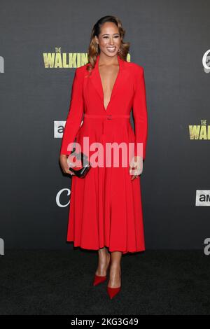 20. November 2022, Los Angeles, CA, USA: LOS ANGELES - 20. NOVEMBER: Margot Bingham beim Walking Dead Finale am 20. November 2022 im The Mooseum Theatre in Los Angeles, CA (Bildnachweis: © Kay Blake/ZUMA Press Wire) Stockfoto