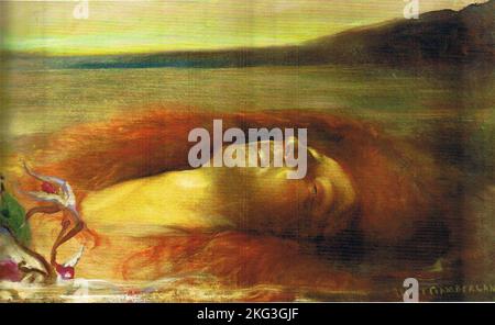 Albert Ciamberlani - Ophelia - 1900 Stockfoto