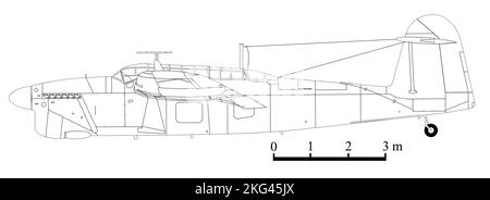Fairey Barracuda Mk II Stockfoto