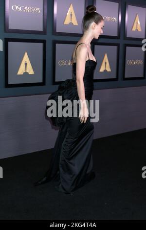 Rooney Mara bei der Ankunft für die Academy of Motion Picture Arts and Sciences 13. Governors Awards - Teil 2, Fairmont Century Plaza Hotel, Los Angeles, CA 19. November 2022. Foto: Priscilla Grant/Everett Collection Stockfoto
