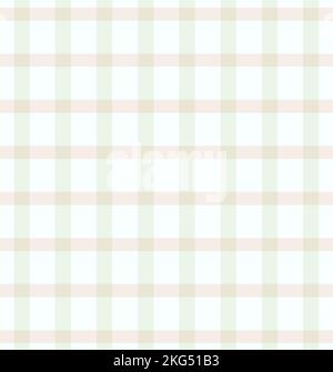 Elegantes Karomuster in angenehmen warmen Farben. Dünne diagonale Linien bilden einen Karomuster. Große Schecks, sandfarbene Farbtöne. Abbildung für Stoff, wr Stockfoto