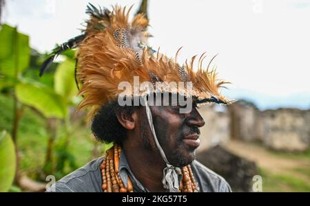 Die kongolesische Kultur, am Leben gehalten von den Nachkommen der afrikanischen Sklaven, die von den Spaniern nach Panama gebracht wurden. 2018 wurden die kongolesischen Traditionen von der UNESCO zum immateriellen Erbe der Menschheit erklärt. Während der Kolonialzeit wurde der Begriff Kongo eher als Oberbegriff für Afrika verwendet. Stockfoto