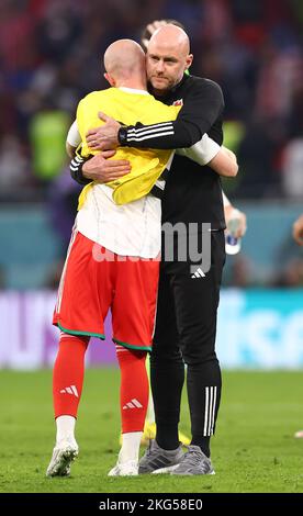 Al Rayyan, Katar. 21.. November 2022. Während des Spiels der FIFA-Weltmeisterschaft im Al Rayyan Stadium, Al Rayyan. Bildnachweis sollte lauten: David Klein/Sportimage Kredit: Sportimage/Alamy Live News Stockfoto