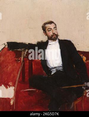 JOHN SÄNGER SARGENT (1856-1925) amerikanischer Maler etwa 1890 gemalt von Giovanni Boldini Stockfoto