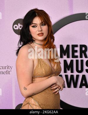 Gayle nimmt am 20. November 2022 an den American Music Awards 2022 im Microsoft Theater in Los Angeles, Kalifornien, Teil. Foto: Casey Flanigan/imageSPACE Stockfoto