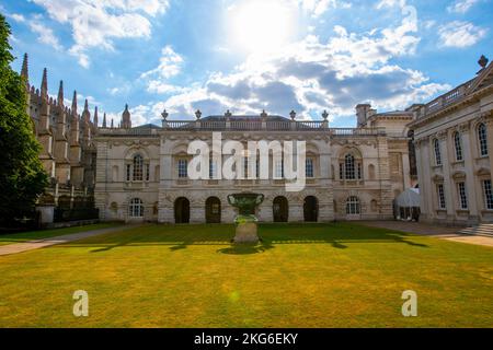 Senatshaus in den Old Schools der Cambridge University in Central Cambridge, England, Großbritannien. Stockfoto