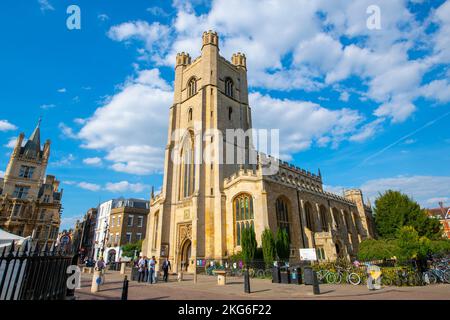 Great St Mary's The University Church of Cambridge University in Central Cambridge, England, Großbritannien. Stockfoto