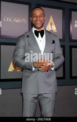 19. November 2022, Century City, CA, USA: LOS ANGELES - 19. NOVEMBER: Devon Franklin bei den Gouverneurspreisen 13. im Fairmont Century Plaza Hotel am 19. November 2022 in Century City, CA (Bildnachweis: © Kay Blake/ZUMA Press Wire) Stockfoto