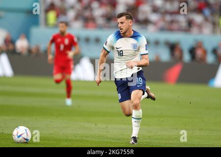 Mason Mount (eng), 21. NOVEMBER 2022 - Fußball / Fußball : FIFA World Cup Qatar 2022 Gruppenspiel der Gruppe B zwischen England 6-2 Iran im Khalifa International Stadium in Al Rayyan, Katar. (Foto von Mutsu Kawamori/AFLO) Stockfoto