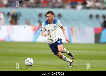 Mason Mount (eng), 21. NOVEMBER 2022 - Fußball / Fußball : FIFA World Cup Qatar 2022 Gruppenspiel der Gruppe B zwischen England 6-2 Iran im Khalifa International Stadium in Al Rayyan, Katar. (Foto von Mutsu Kawamori/AFLO) Stockfoto